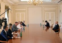 Azərbaycan Respublikasının Prezidenti İlham Əliyev mayın 23-də Monteneqro parlamentinin sədri xanım Daniyela Curoviçi qəbul edib