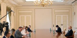 Azərbaycan Respublikasının Prezidenti İlham Əliyev mayın 23-də Monteneqro parlamentinin sədri xanım Daniyela Curoviçi qəbul edib