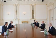 Azərbaycan Respublikasının Prezidenti İlham Əliyev mayın 11-də “Total Energies” şirkətinin kəşfiyyat və hasilat üzrə prezidenti Nikolas Terrazı qəbul edib