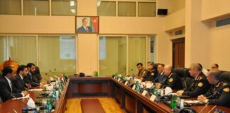 Fövqəladə hallar naziri general-polkovnik Kəmaləddin Heydərov Birləşmiş Ərəb Əmirliklərinin (BƏƏ) Fövqəladə Hallar, Böhranlar və Fəlakətlərin İdarəedilməsi Milli Qurumunun (NCEMA) Baş direktorunun müavini Məhəmməd Rəhma Saif Əlşəmsinin rəhbərlik etdiyi nümayəndə heyəti ilə görüşüb