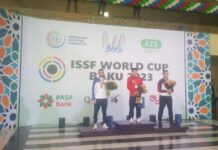 Atıcılıq üzrə daha bir növdə mükafatçılar bəlli olub Bakıda atıcılıq üzrə dünya kuboku yarışları