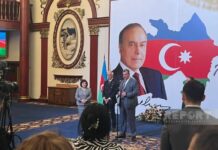 Rusiya Federasiyasının paytaxtı Moskva şəhərində işgüzar səfərdə olan Milli Məclisin sədri Sahibə Qafarova Heydər Əliyevin anadan olmasının 100 illiyi münasibətilə təşkil edilmiş rəsmi qəbulda çıxış edib