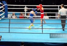 Azərbaycan boksçusu Avropa Oyunlarında erməni rəqibinə qalib gəlib Məhsəti Həmzəyeva-Ağamalıyeva