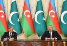 Prezident İlham Əliyev və Baş nazir Məhəmməd Şahbaz Şərif mətbuata bəyanatlarla çıxış ediblər