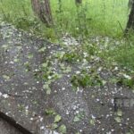 Şuşaya dolu yağır