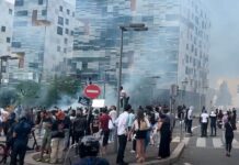 Fransada gərginlik artır: Nanter şəhərinə helikopter və Xüsusi Təyinatlı Qüvvələr göndərilib Fransa