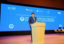 Diasporla İş üzrə Dövlət Komitəsinin sədri simpoziumda çıxış edib Diasporla İş üzrə Dövlət Komitəsinin sədri Fuad Muradov