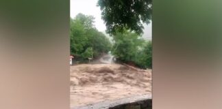 İsmayıllıda sel suları