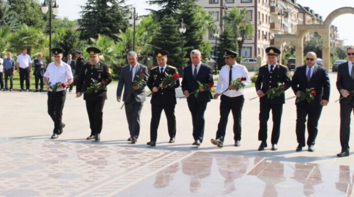 Masallıda polis işçilərinin peşə bayramı