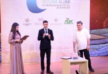 “Muğam aləmi” VI Beynəlxalq Musiqi Festivalı çərçivəsində Beynəlxalq Muğam Müsabiqəsinin birinci turunun ilk mərhələsi başlayıb "Muğam aləmi” VI Beynəlxalq Musiqi Festivalı çərçivəsində Beynəlxalq Muğam Müsabiqəsinin birinci turunun ilk mərhələsi başlayıb