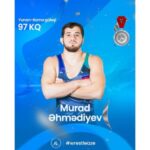 Azərbaycanın yunan-Roma güləşçisi Murad Əhmədiyev