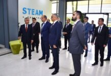 Naxçıvanda STEAM Mərkəzinin açılışı olub Naxçıvanda STEAM Mərkəzinin açılışı
