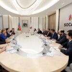 Azərbaycan Respublikası Dövlət Neft Şirkətinin (SOCAR) prezidenti Rövşən Nəcəf Polşanın “PKN Orlen” şirkətinin İdarə Heyətinin sədri və baş icraçı direktoru Daniel Obajtek ilə görüşüb