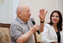 Azərbaycan Milli İncəsənət Muzeyində Xalq rəssamı Ömər Eldarovla görüş olub Xalq rəssamı, Əməkdar heykəltəraş Ömər Eldarov