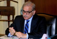 Pakistan İslam Respublikasının Baş naziri Şahbaz Şərif
