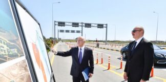Prezident İlham Əliyev Ələt Azad İqtisadi Zonasının birinci mərhələsinin açılış mərasimində iştirak edib