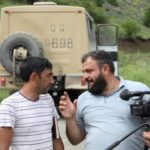 Azərbaycanlı jurnalistlərin Kəlbəcərdə minaya düşərək şəhid olmaları