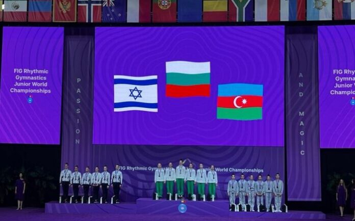 Azərbaycan yığması bədii gimnastika üzrə gənclər arasında dünya çempionatının bürünc medalını qazanıb