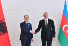Azərbaycan Respublikasına rəsmi səfərə gələn Albaniya Respublikasının Prezidenti Bayram Beqayın iyulun 7-də rəsmi qarşılanma mərasimi olub