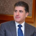 İraq Kürdüstan Regionunun başçısı Neçirvan Bərzani
