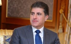 İraq Kürdüstan Regionunun başçısı Neçirvan Bərzani