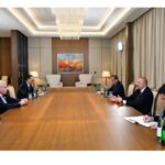 Azərbaycan Respublikasının Prezidenti İlham Əliyev Fələstin Dövlətinin xarici işlər naziri Riad Əl-Malikini qəbul edib