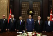 Ərdoğan Azərbaycan Ali Məhkəməsinin sədrini qəbul edib Türkiyə Prezidenti Rəcəb Tayyib Ərdoğan Azərbaycan Respublikası Ali Məhkəməsinin sədri İnam Kərimov və onu müşayiət edən nümayəndə heyətini qəbul edib