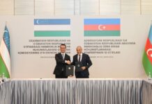 Şuşada iqtisadiyyat naziri Mikayıl Cabbarov Özbəkistanın investisiyalar, sənaye və ticarət naziri Ləziz Kudratovla keçirdiyi görüşdə iqtisadi tərəfdaşlığın müxtəlif istiqamətlər üzrə gücləndirilməsi barədə müzakirə aparıb, birgə hökumətlərarası komissiyanın 12-ci iclası çərçivəsində bir sıra sənədlər imzalanıb