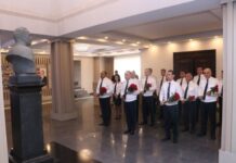 Baş Prokurorluqda cari ilin birinci yarısında görülmüş işlərin yekunlarına dair kollegiya iclası keçirilib Baş Prokurorluqda cari ilin birinci yarısında görülmüş işlərin yekunlarına dair kollegiya iclası