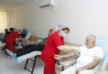 Şirvanda qanvermə aksiyası təşkil edilib Şirvanda qanvermə aksiyası