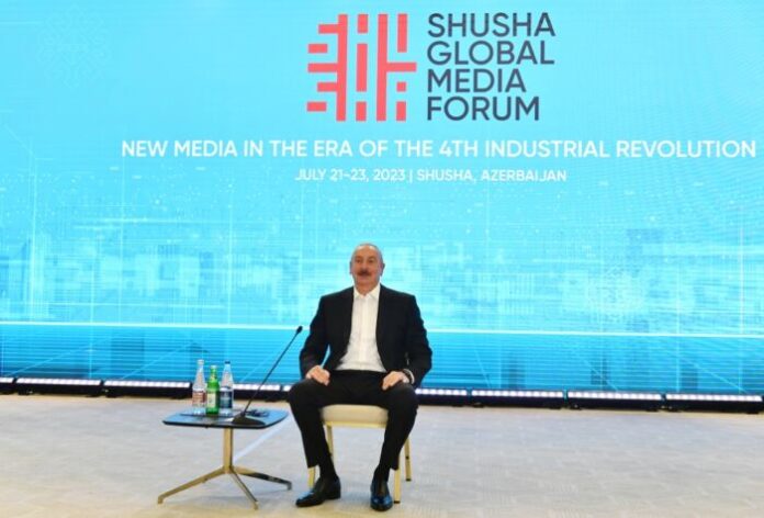 Şuşada Qlobal Media Forumunun açılış mərasimi