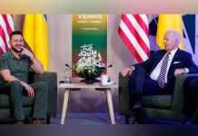Ukrayna Prezidenti Volodimir Zelenski və ABŞ Prezidenti Cozef Bayden