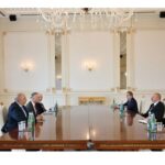 Azərbaycan Respublikasının Prezidenti İlham Əliyev avqustun 3-də ABŞ Dövlət Departamentinin Qafqaz danışıqları üzrə baş müşaviri Lui Bononu qəbul edib