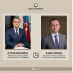 Avqustun 10-da xarici işlər naziri Ceyhun Bayramov ilə Şimali Makedoniyanın xarici işlər naziri və Avropada Təhlükəsizlik və Əməkdaşlıq Təşkilatının (ATƏT) fəaliyyətdə olan sədri Buyar Osmani arasında telefon danışığı olub