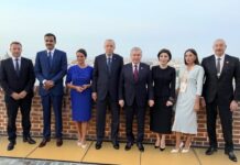 Azərbaycan Prezidenti İlham Əliyev və birinci xanım Mehriban Əliyeva Budapeştdə Macarıstanın Milli bayramı münasibətilə verilən ziyafətdə iştirak ediblər