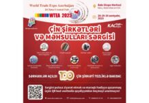 Çin şirkətinin məhsulları sərgilənəcək