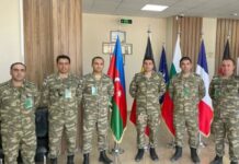 Azərbaycan hərbçiləri Gürcüstanda beynəlxalq təlimdə iştirak edirlər