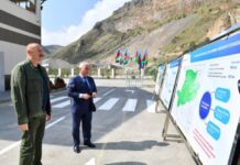 Kəlbəcər rayonunda “Çıraq-1” və “Çıraq-2” Kiçik Su Elektrik stansiyalarının açılışı