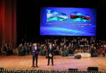 Bakıda Özbəkistan Mədəniyyəti Günlərinin təntənəli açılış mərasimi