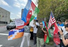 BMT-nin mənzil-qərargahı önündəki aksiyada təxribat: ermənilər azərbaycanlılara hücum ediblər