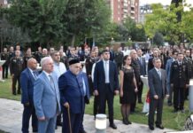 Bakıda Türkiyənin Zəfər bayramı və Silahlı Qüvvələr Günü qeyd edilib