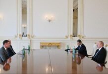 Azərbaycan Respublikasının Prezidenti İlham Əliyev sentyabrın 30-da Beynəlxalq Astronavtika Federasiyasının prezidenti Kley Mourini qəbul edib
