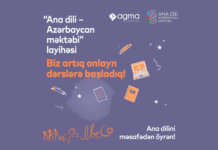 “Ana dili – Azərbaycan məktəbi” layihəsi onlayn dərslərə start verib “Ana dili - Azərbaycan məktəbi” layihəsi onlayn dərslərə start verib