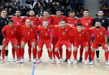 Futzal üzrə dünya çempionatı: Azərbaycan-Niderland oyunu başlayıb Futzal üzrə Azərbaycan milli komandası