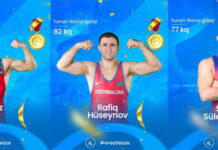 Azərbaycanın iki güləşçisi dünya çempionu olub, biri gümüş medal qazanıb