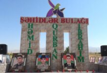 Kəngərlidə şəhidlərin xatirəsinə bulaq-abidə ucaldılıb