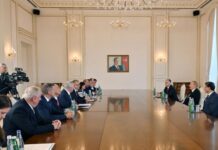 Azərbaycan Respublikasının Prezidenti İlham Əliyev sentyabrın 5-də Slovakiya parlamentinin sədri Boris Kolların rəhbərlik etdiyi nümayəndə heyətini qəbul edib