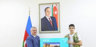 Kikboksinq idman növünün “Wako” versiyası üzrə Türkiyənin İstanbul şəhərində keçirilən Avropa Çempionatında qızıl medal qazanan Murad Qurbanov Tərtərdə təntənəli qarşılanıb