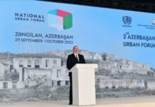 Prezident İlham Əliyev forumun açılış mərasimində