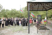 Xaçmazda şəhid Elnur Rüstəmovun xatirəsi anılıb